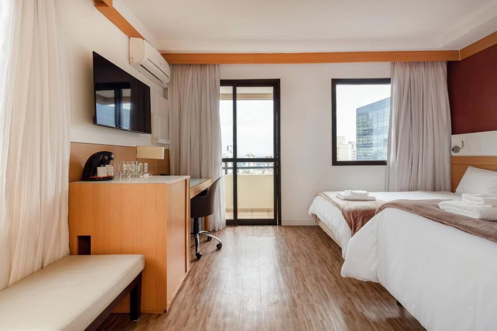 فندق ساو باولوفي  Bhomy Pinheiros - Flat Em Otima Regiao Q1601 المظهر الخارجي الصورة