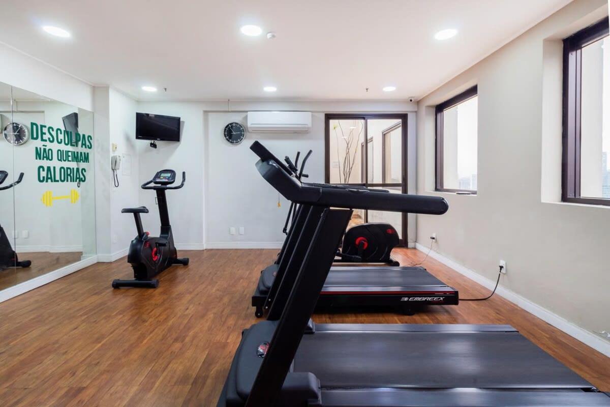 فندق ساو باولوفي  Bhomy Pinheiros - Flat Em Otima Regiao Q1601 المظهر الخارجي الصورة